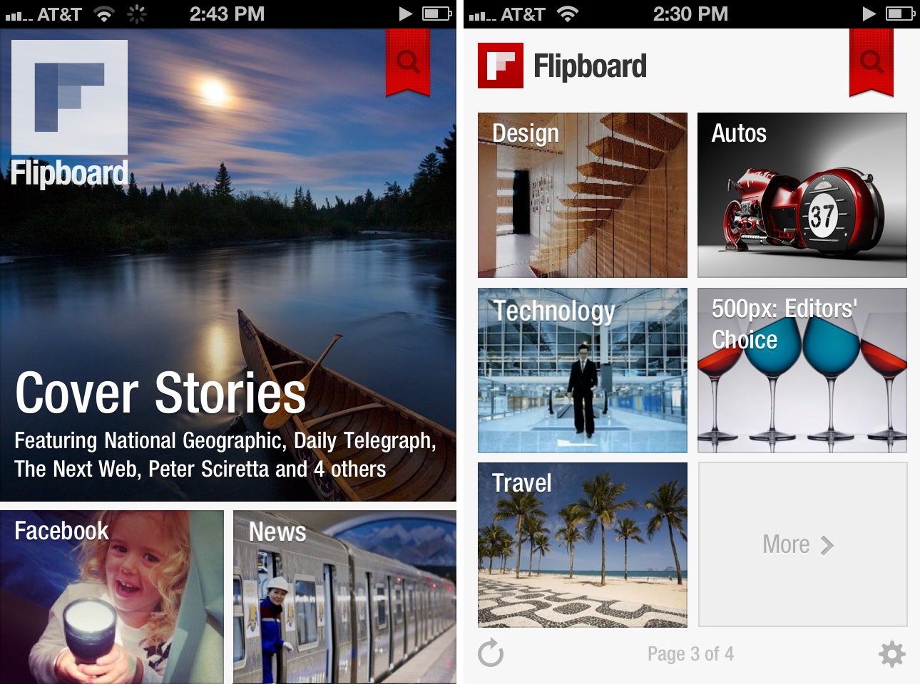 10 Apps que todo publicista necesita tener en su Smartphone, Símbolo Ingenio Creativo, Flipboard