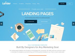 Landing pages como estrategia de marketing online.